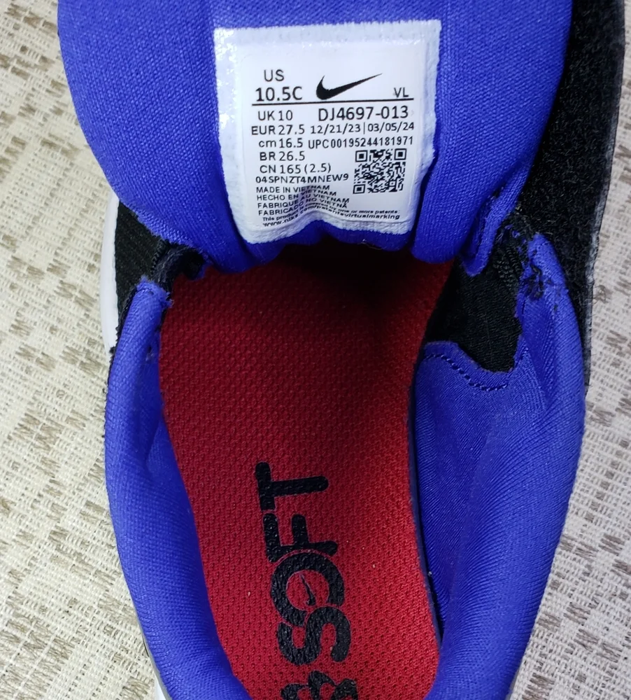 Nike Girl’s Sneakers Size 10.5C